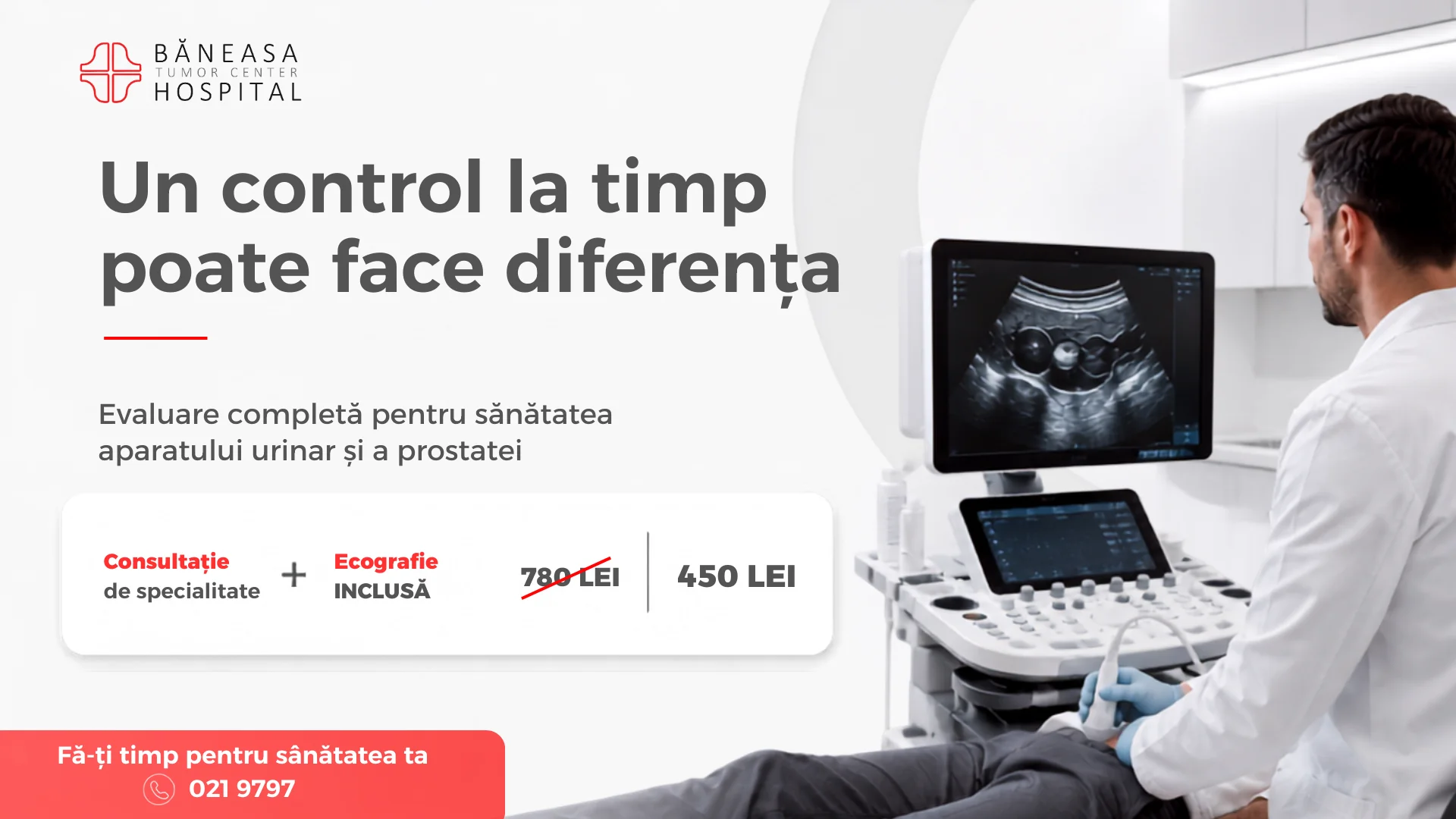 Consultație de specialitate + ecografie inclusă
