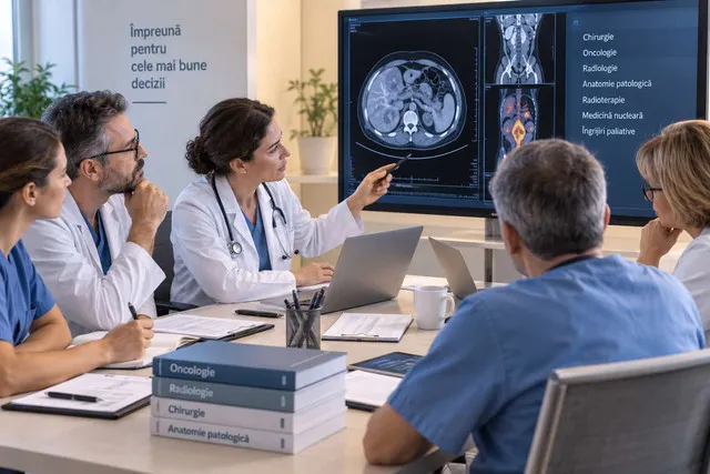Comisia multidisciplinară care stabilește planul de tratament după diagnostic